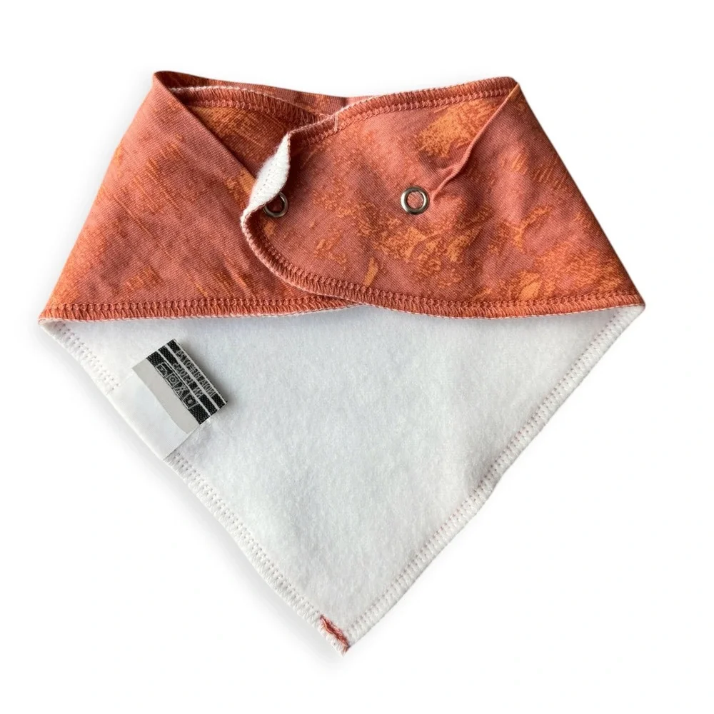 Copper Pearl Baby Bandana Bibs 3 Pack Cotton Fleece OS Like New
